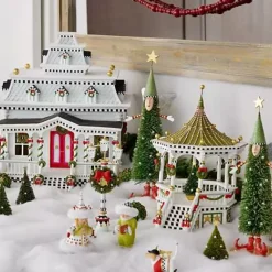 MacKenzie-Childs Patience Brewster Caroler Lamp Post< Holiday|Room Accents