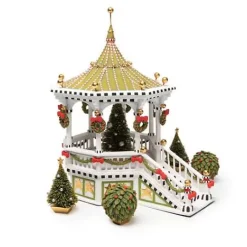 MacKenzie-Childs Patience Brewster Caroler Gazebo Display< Holiday|Room Accents