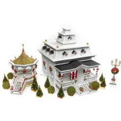 MacKenzie-Childs Patience Brewster Caroler Gazebo Display< Holiday|Room Accents