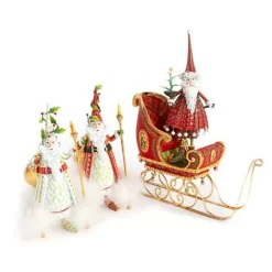 MacKenzie-Childs Patience Brewster Dash Away Sleigh Ornament< Holiday