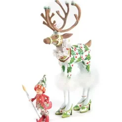 MacKenzie-Childs Patience Brewster Dash Away Vixen's Elf Ornament< Holiday