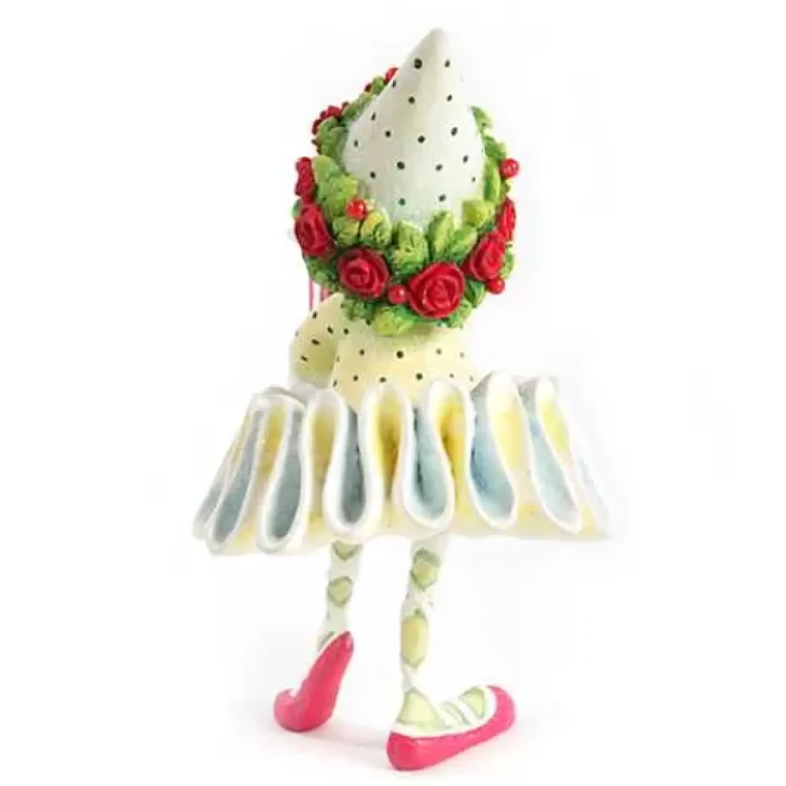 MacKenzie-Childs Patience Brewster Dash Away Dancer's Elf Ornament< Holiday