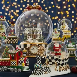MacKenzie-Childs Patience Brewster Dash Away Sleigh Snow Globe< Holiday|Room Accents