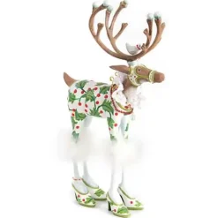 MacKenzie-Childs Patience Brewster Dash Away Vixen Reindeer Figure< Holiday|Room Accents