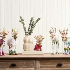 MacKenzie-Childs Patience Brewster Dash Away Vixen Reindeer Figure< Holiday|Room Accents