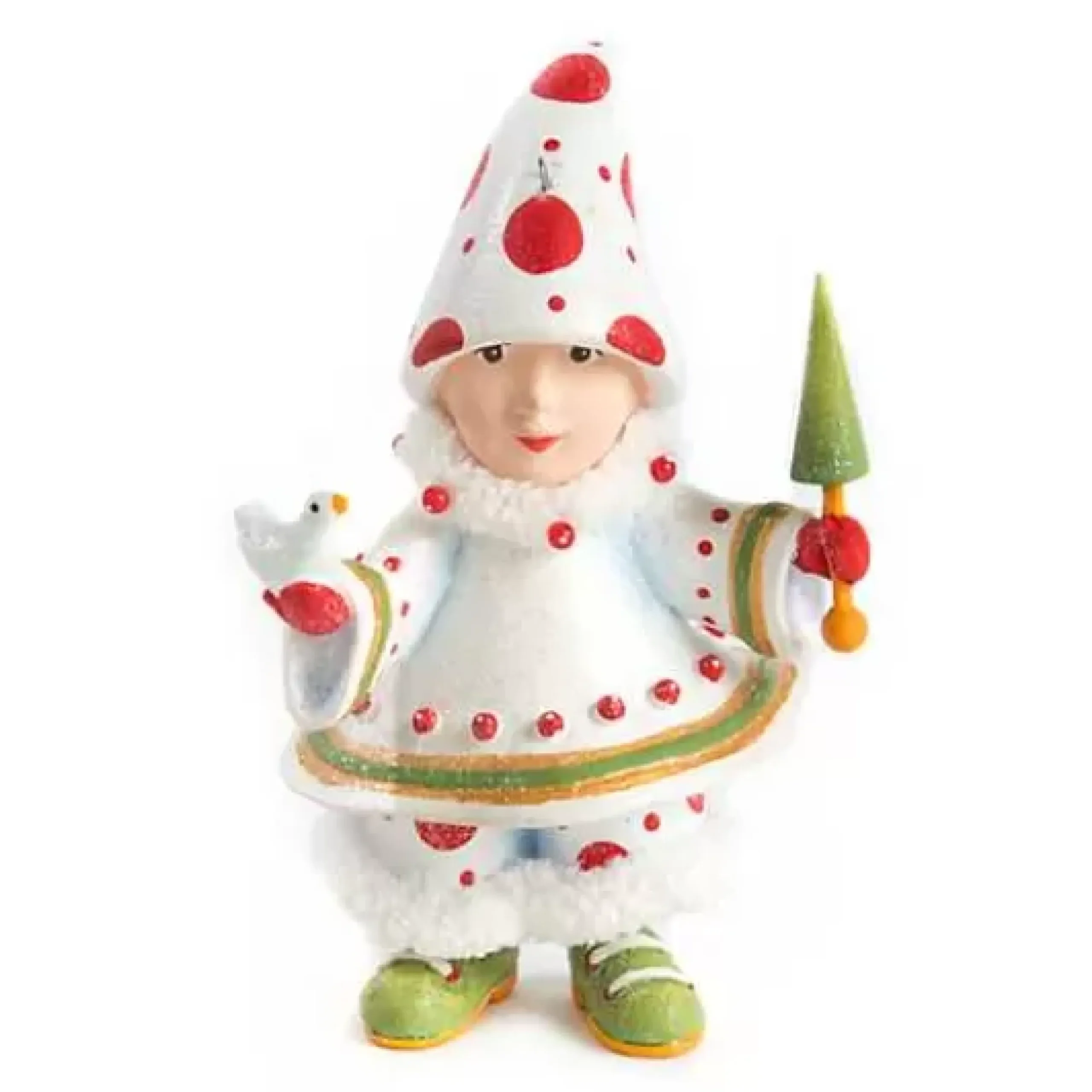 MacKenzie-Childs Patience Brewster Dash Away Blitzen's Elf Ornament< Holiday