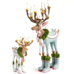 MacKenzie-Childs Patience Brewster Dash Away Dasher Reindeer Ornament< Holiday