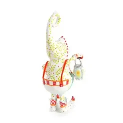 MacKenzie-Childs Patience Brewster Dash Away Santa's Lantern Elf Ornament< Holiday