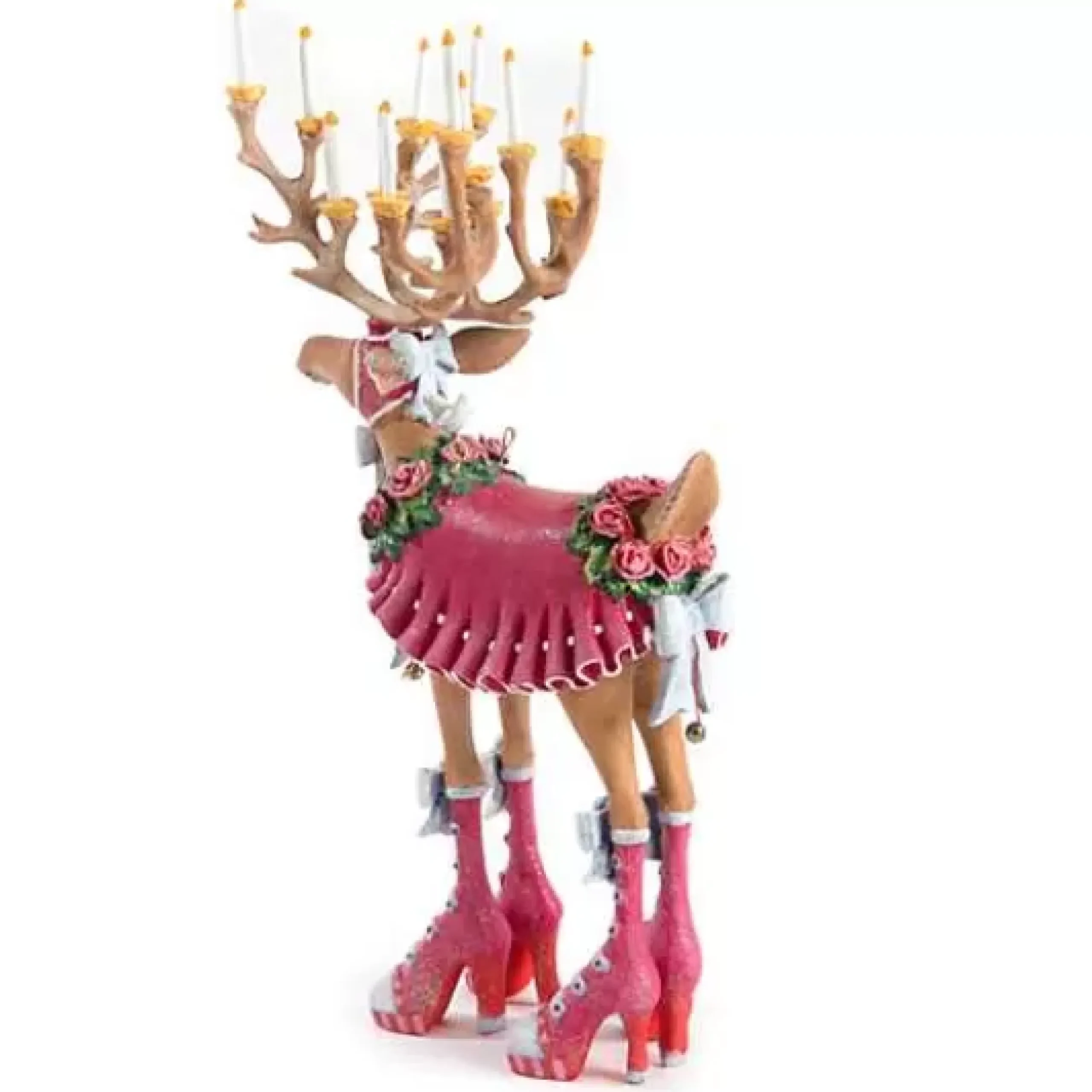MacKenzie-Childs Patience Brewster Dash Away Donna Reindeer Figure< Holiday|Room Accents