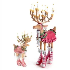 MacKenzie-Childs Patience Brewster Dash Away Donna Reindeer Figure< Holiday|Room Accents