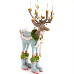 MacKenzie-Childs Patience Brewster Dash Away Dasher Reindeer Figure< Holiday|Room Accents