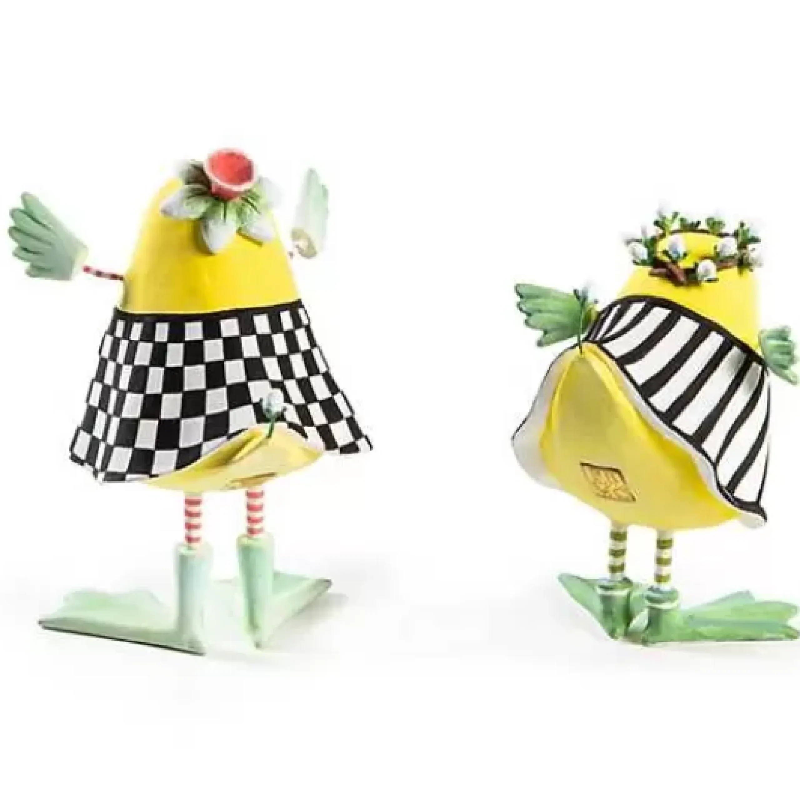 MacKenzie-Childs Patience Brewster Dressed Up Chicks, Set of 2< Easter|Spring