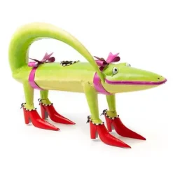 MacKenzie-Childs Patience Brewster Gloria Alligator Watering Can< Spring|Outdoor