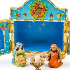 MacKenzie-Childs Patience Brewster Mini Nativity Retablo< Holiday
