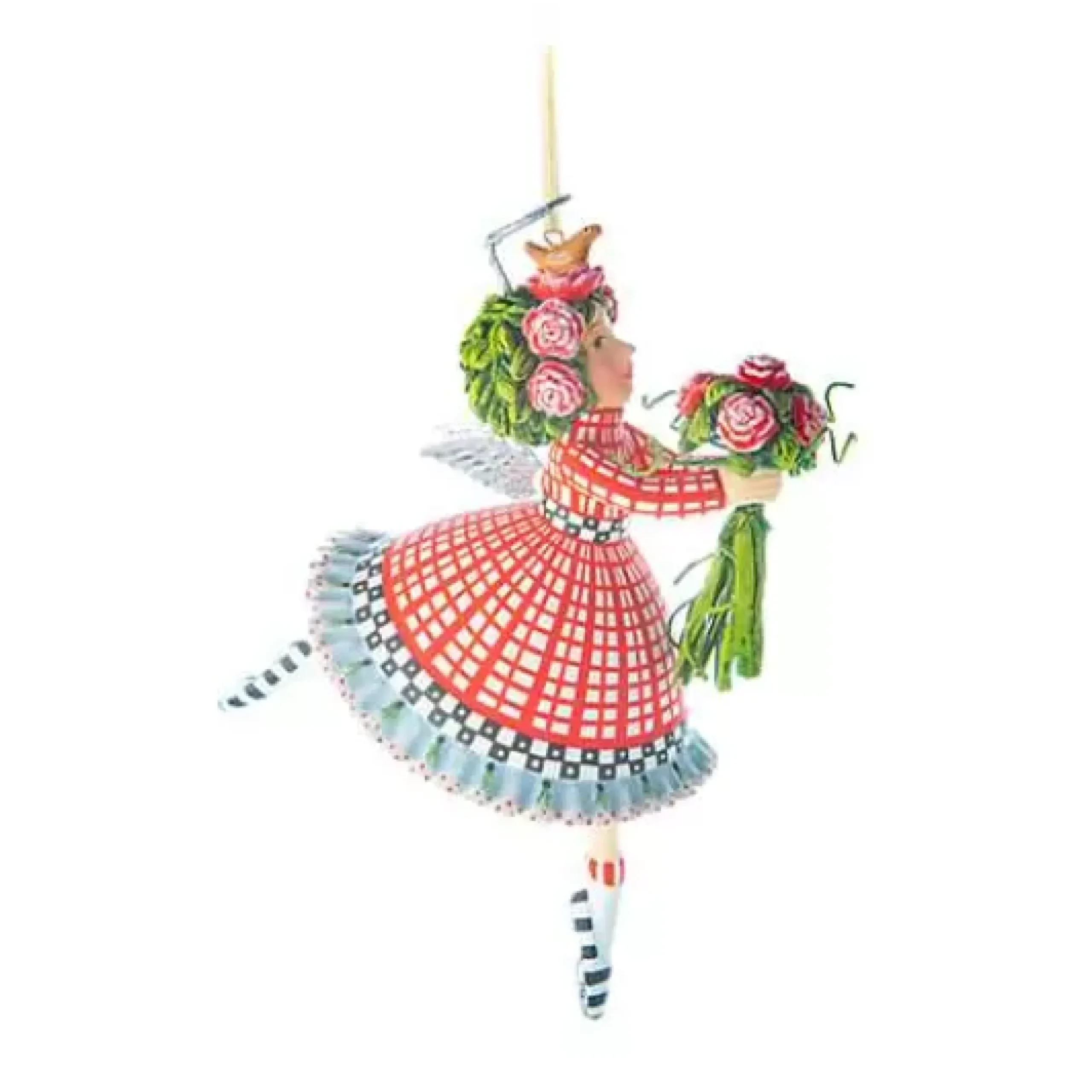 MacKenzie-Childs Patience Brewster Mini Paradise Angels - Set of 4< Holiday