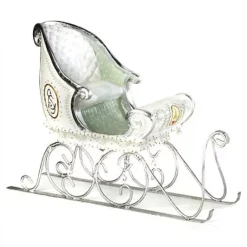 MacKenzie-Childs Patience Brewster Moonbeam Sleigh Figure< Holiday|Room Accents