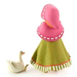 MacKenzie-Childs Patience Brewster Nativity Girl with Duck Figures< Holiday|Room Accents