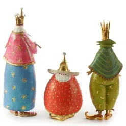 MacKenzie-Childs Patience Brewster Nativity Magi Figures< Holiday|Room Accents