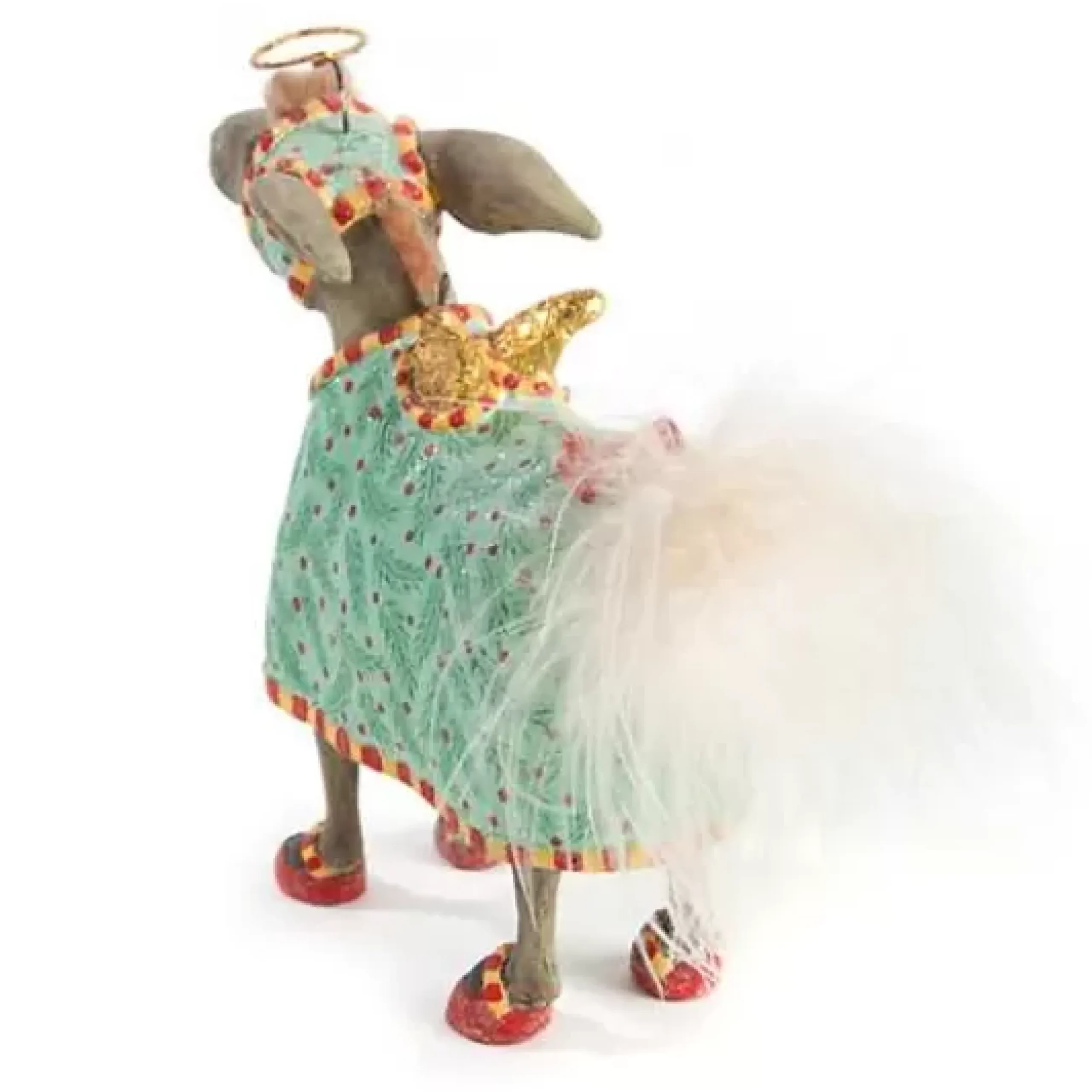 MacKenzie-Childs Patience Brewster Nativity David Donkey Ornament< Holiday