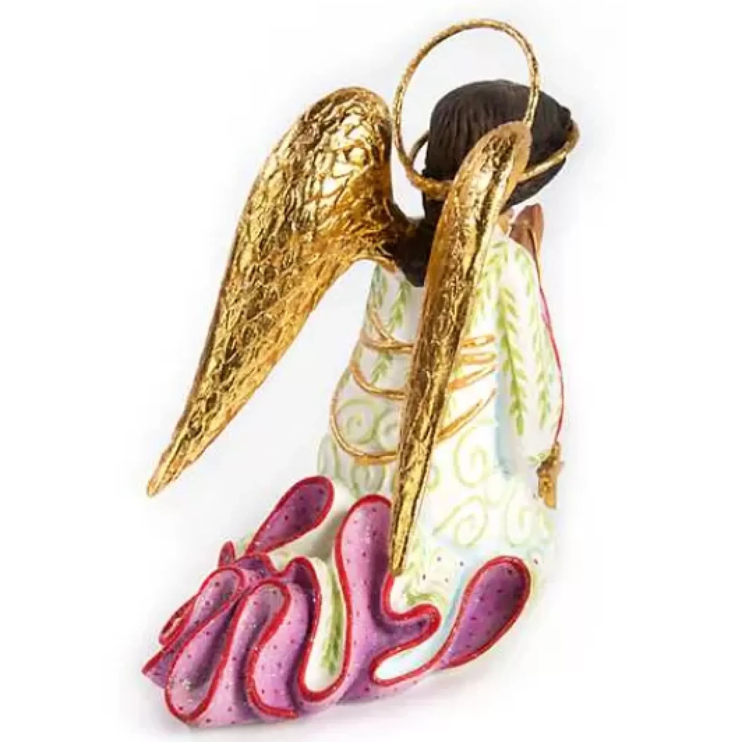 MacKenzie-Childs Patience Brewster Nativity World Praying Angel Figure< Holiday|Room Accents