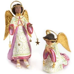 MacKenzie-Childs Patience Brewster Nativity World Rejoicing Angel Figure< Holiday|Room Accents