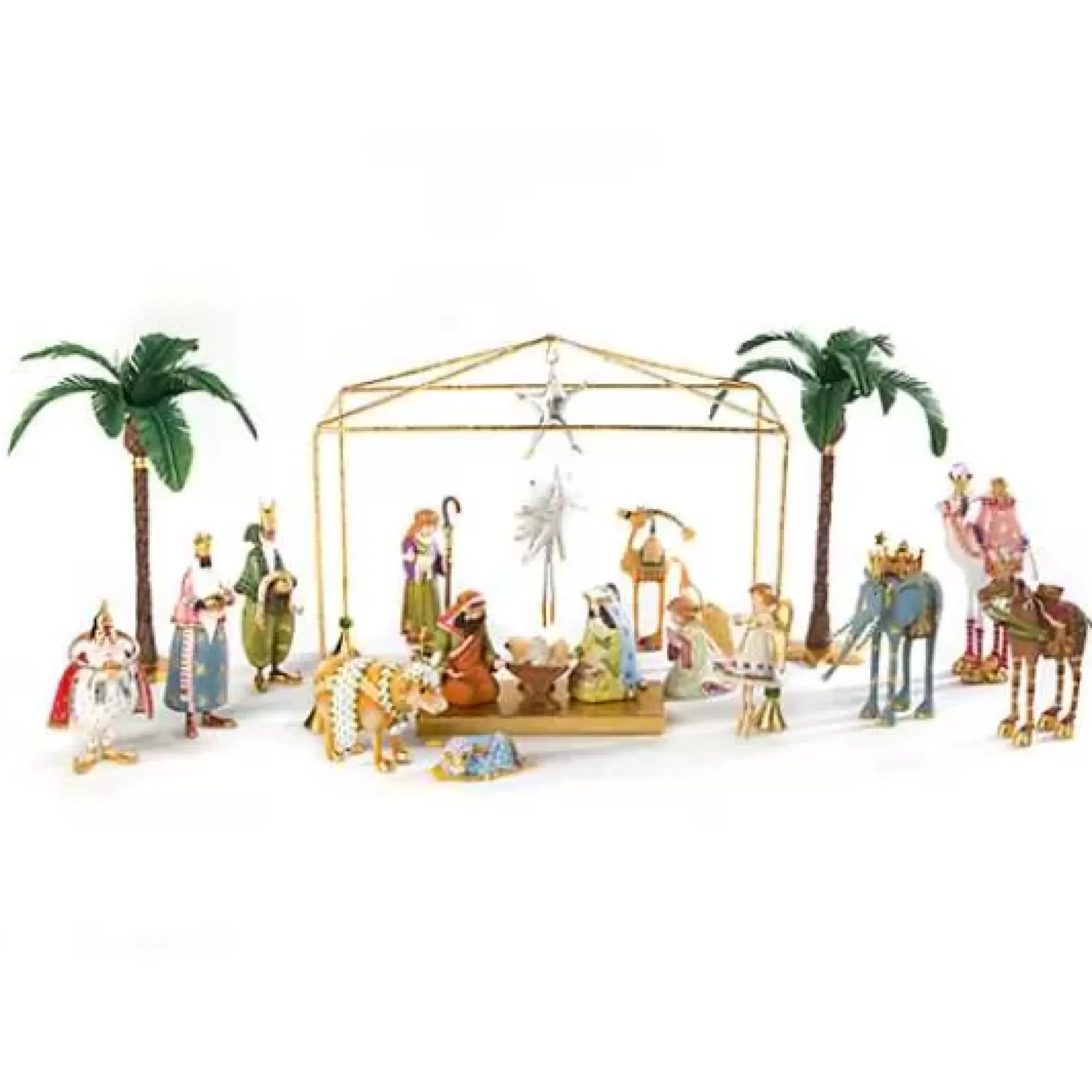 MacKenzie-Childs Patience Brewster Nativity Harold Mini Ornament< Holiday