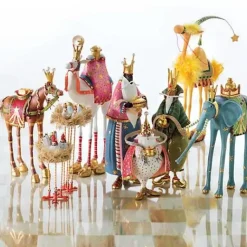 MacKenzie-Childs Patience Brewster Nativity World Magi Figures< Holiday|Room Accents