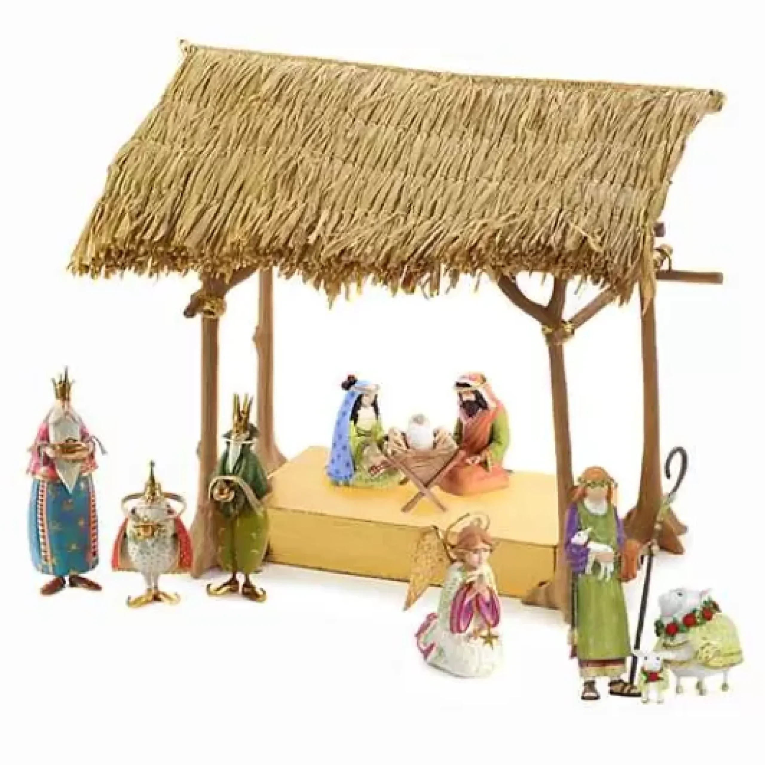 MacKenzie-Childs Patience Brewster Nativity Set< Holiday|Room Accents