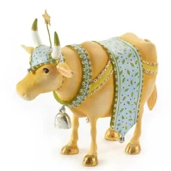 MacKenzie-Childs Patience Brewster Nativity Manger Cow Figure< Holiday|Room Accents