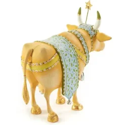 MacKenzie-Childs Patience Brewster Nativity Manger Cow Figure< Holiday|Room Accents
