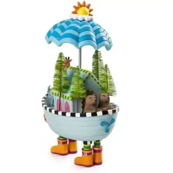 MacKenzie-Childs Patience Brewster Noah's Ark Music Box< Room Accents