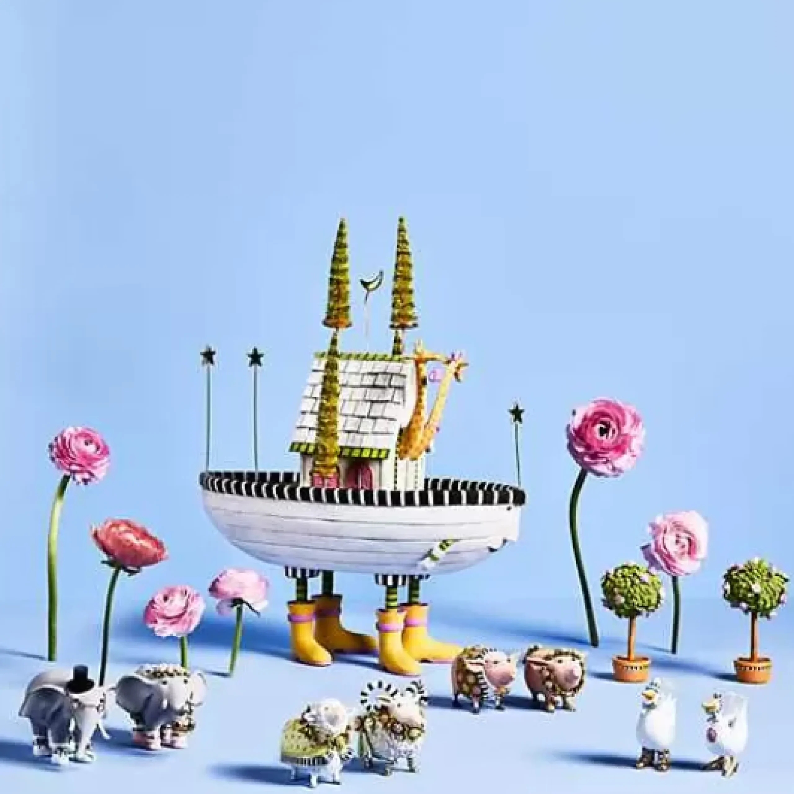 MacKenzie-Childs Patience Brewster Noah's Ark KIT< Easter|Spring