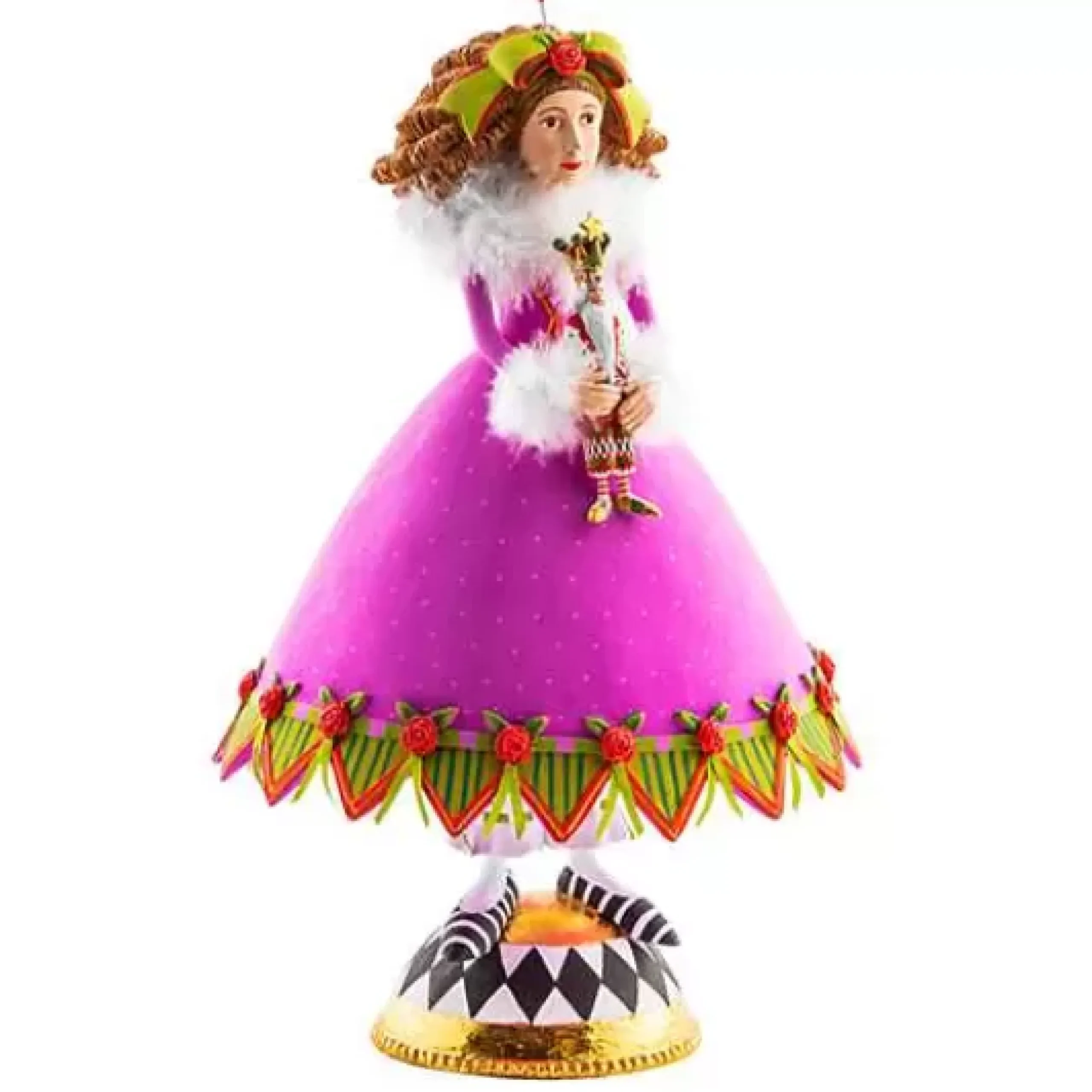 MacKenzie-Childs Patience Brewster Nutcracker Suite Clara Figure< Holiday