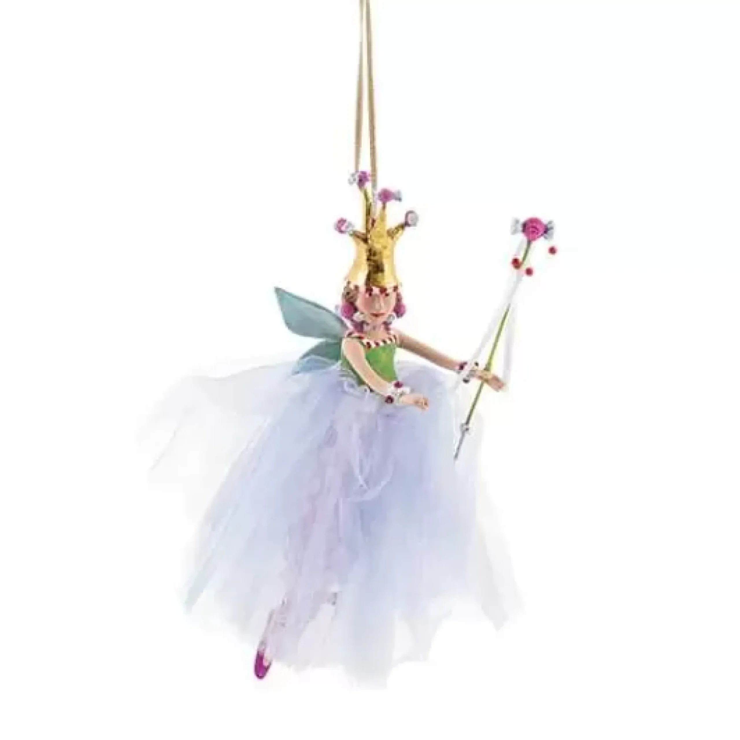 MacKenzie-Childs Patience Brewster Nutcracker Suite Sugarplum Fairy Ornament< Holiday