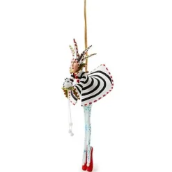 MacKenzie-Childs Patience Brewster Nutcracker Suite Snow King Ornament< Holiday