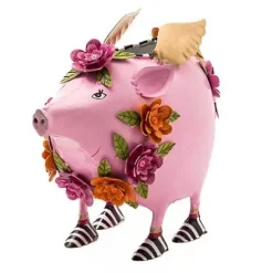 MacKenzie-Childs Patience Brewster Portia Pig Watering Can< Spring|Outdoor