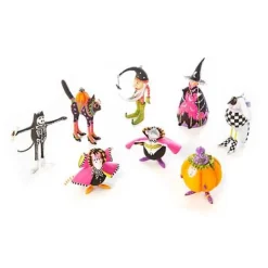 MacKenzie-Childs Patience Brewster Spooky House Minis, Set of 8< Holiday|The Halloween Shop