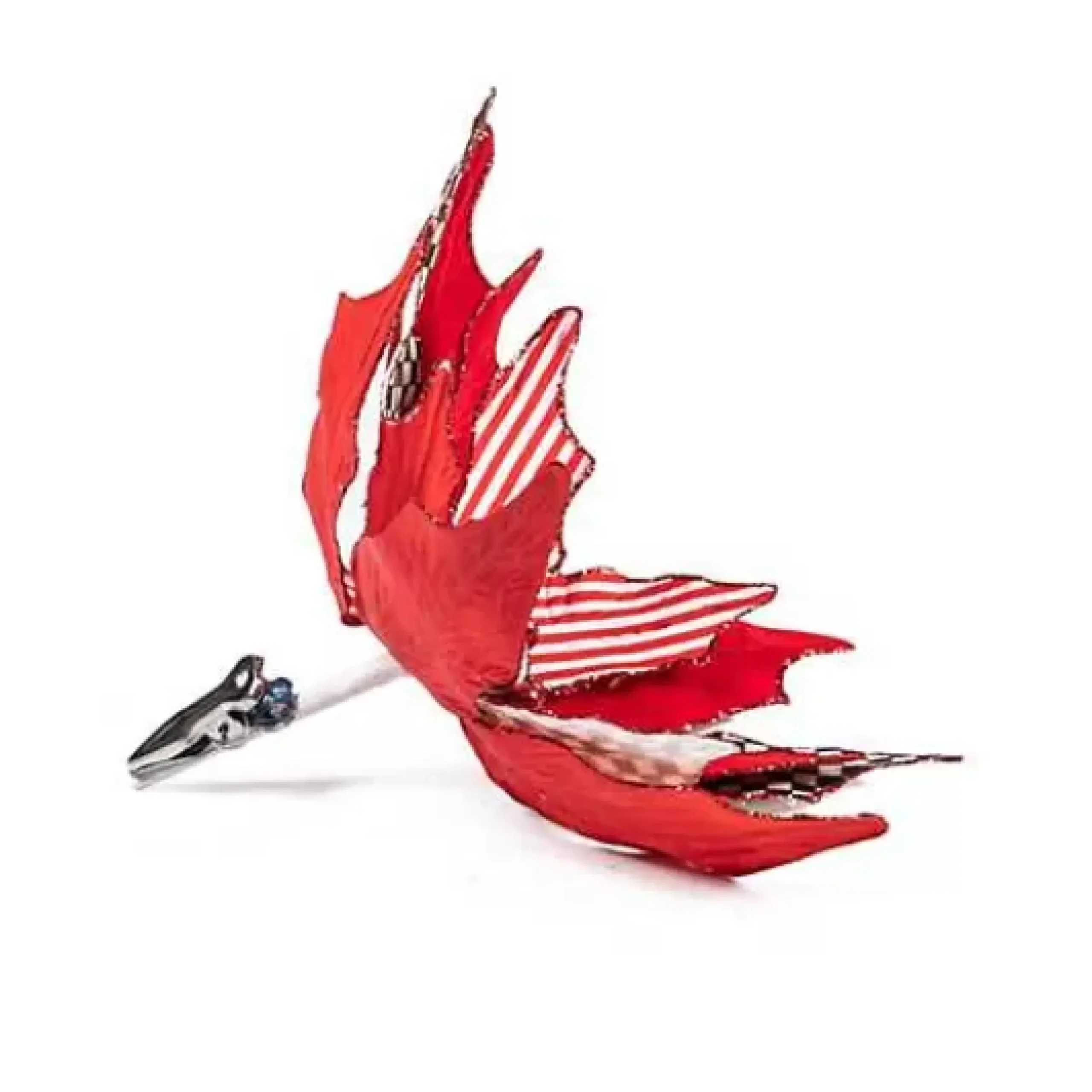 MacKenzie-Childs Peppermint Poinsettia Clip< Holiday|Decor Sets