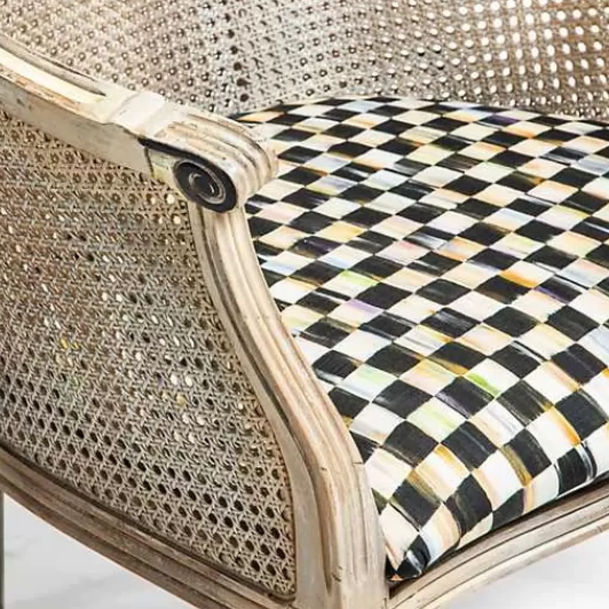 MacKenzie-Childs Perfetto Accent Chair< Living Room