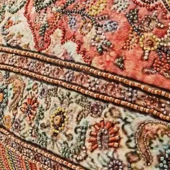 MacKenzie-Childs Persian Beaded Lumbar Pillow< Pillows, Throws, & Cushions