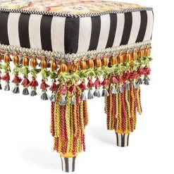 MacKenzie-Childs Piccadilly 4' Bench< Entryway Furniture
