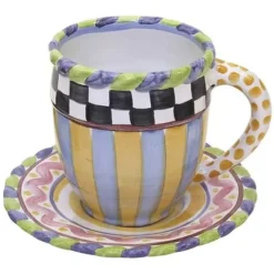 MacKenzie-Childs Piccadilly Mug< The Coffee Shop|Drinkware