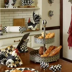 MacKenzie-Childs Pig Salt  Pepper Set< Spring|Table Accessories