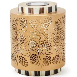MacKenzie-Childs Pinecone Short Solar Lantern< Holiday|The Fall Shop