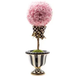 MacKenzie-Childs Pink Topiary Small Drop In< Greenery & Florals