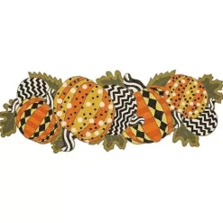 MacKenzie-Childs Polka Pumpkin Beaded Table Runner< Pumpkins|The Halloween Shop