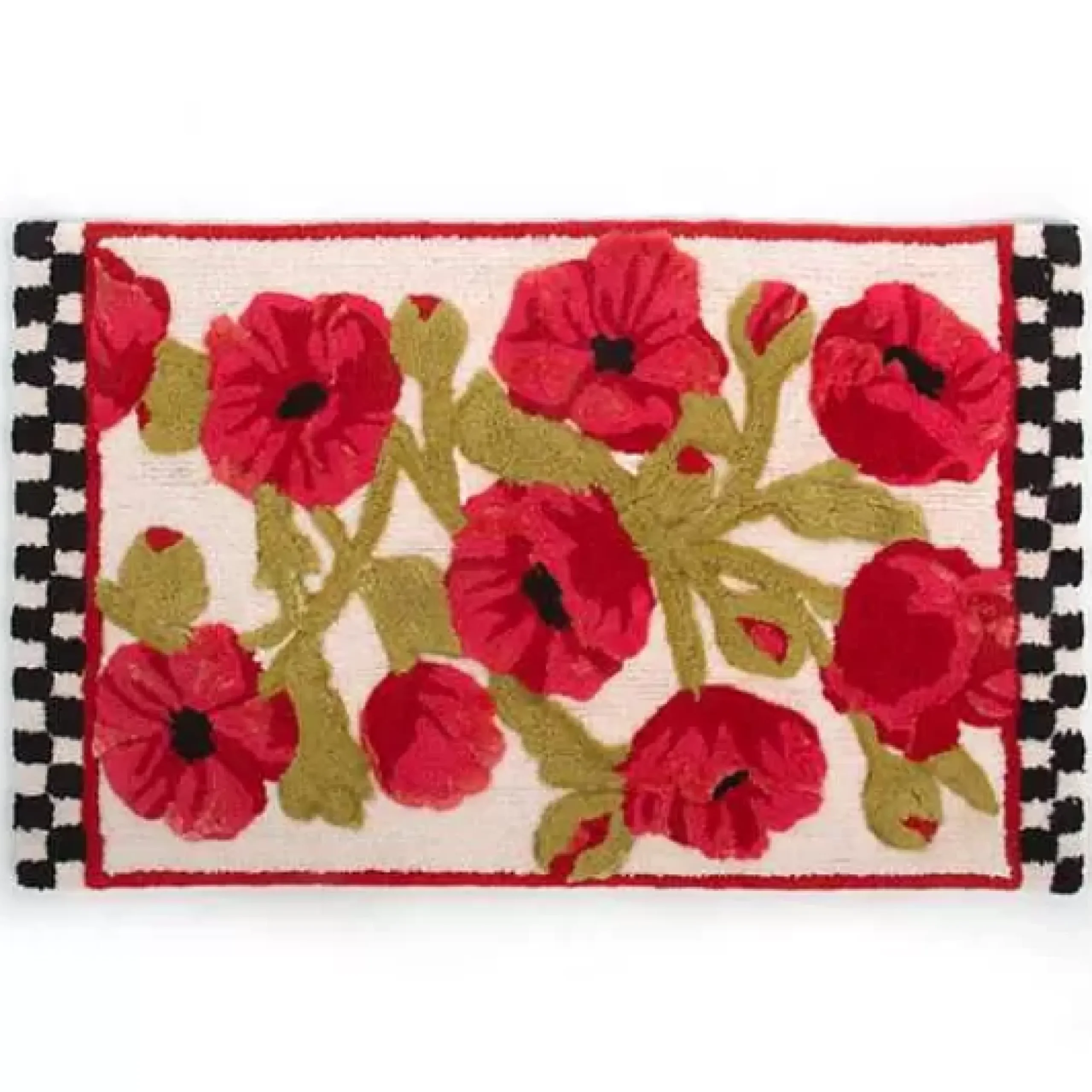 MacKenzie-Childs Poppy Bath Rug< Bath & Bath Accessories