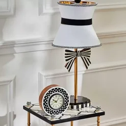 MacKenzie-Childs Pretty As A Bow 3 Tiered Table< Living Room|Bath & Bath Accessories