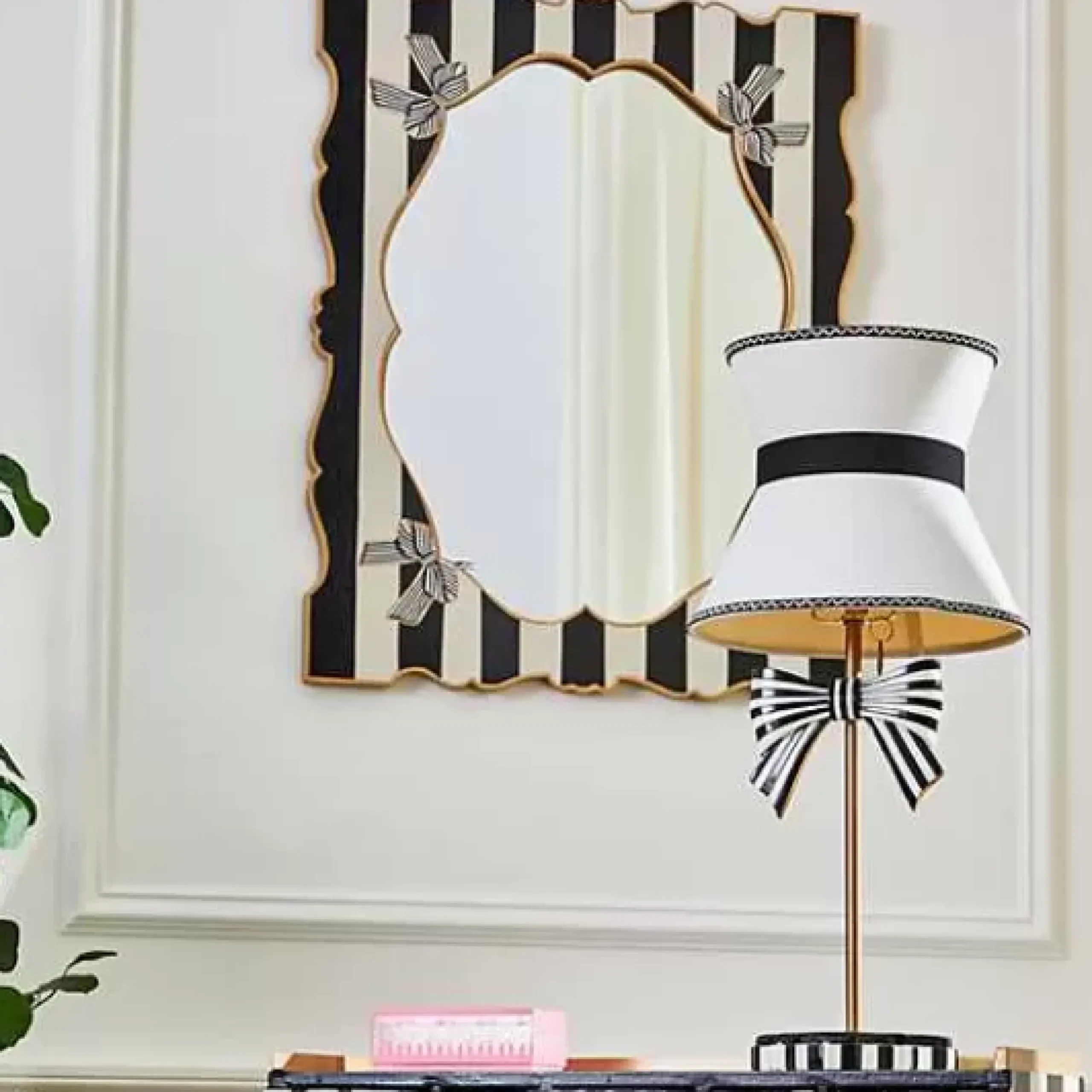 MacKenzie-Childs Pretty As A Bow Table Lamp< Lighting