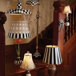 MacKenzie-Childs Quatrefoil Small Table Lamp< Room Accents|Lighting